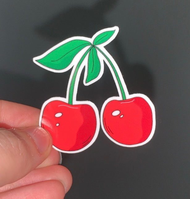 Cherry sticker