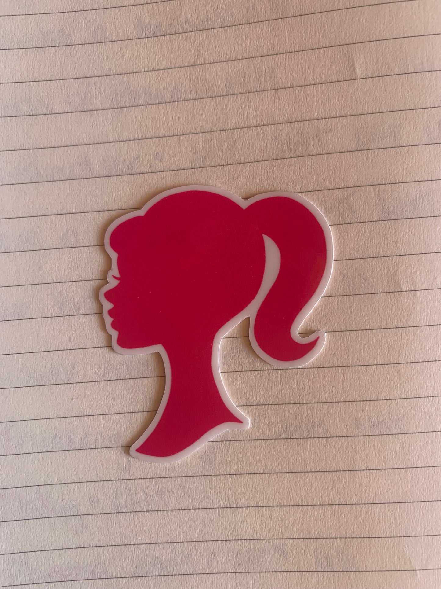 Barbie sticker