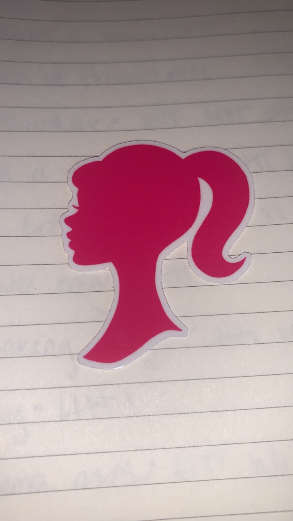 Barbie sticker