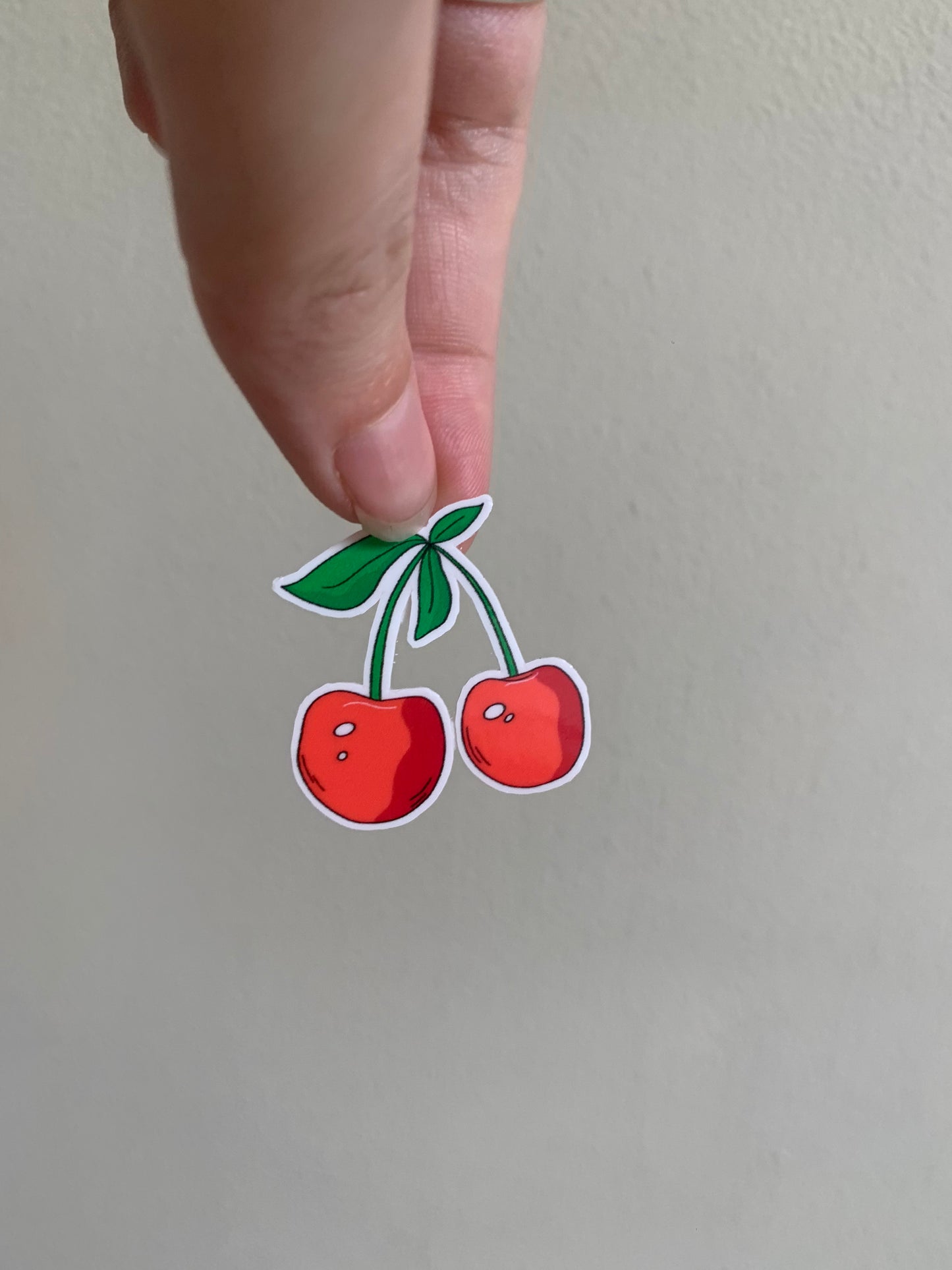 Cherry sticker