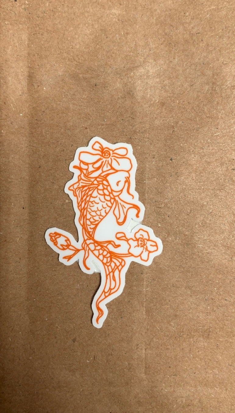 Koi sticker