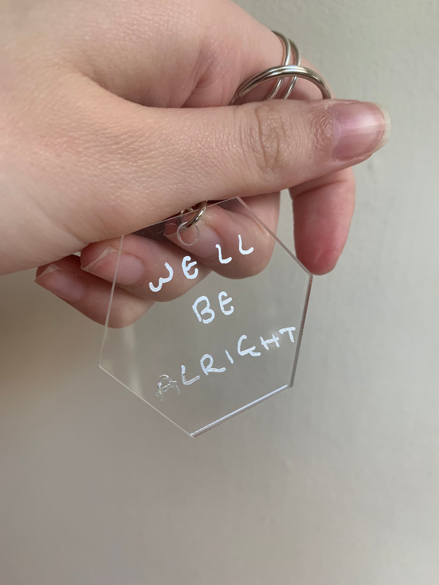 We’ll be alright keyring