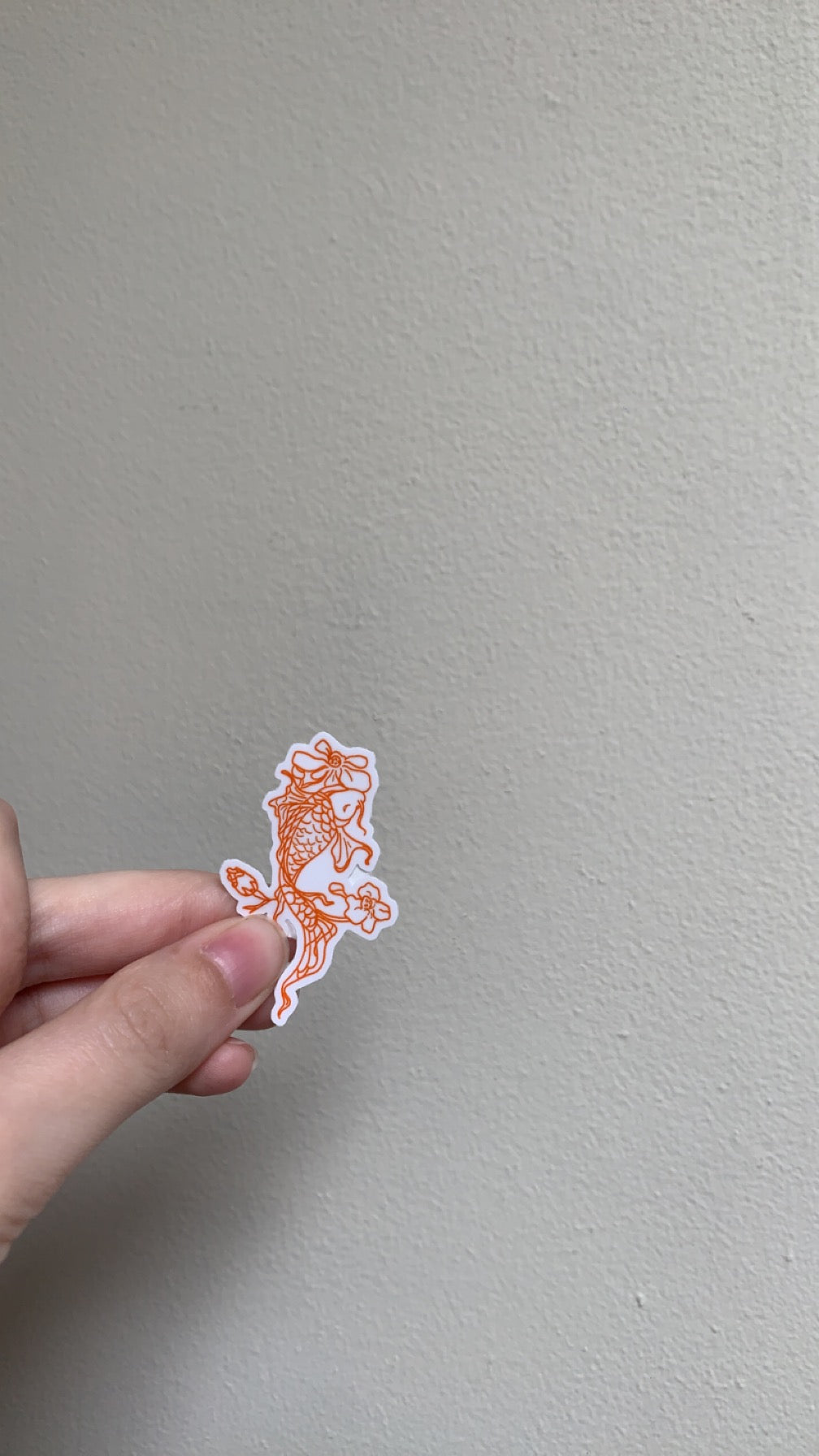 Koi sticker