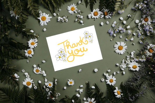 Thank you card