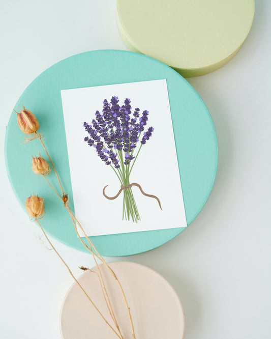 Lavander card