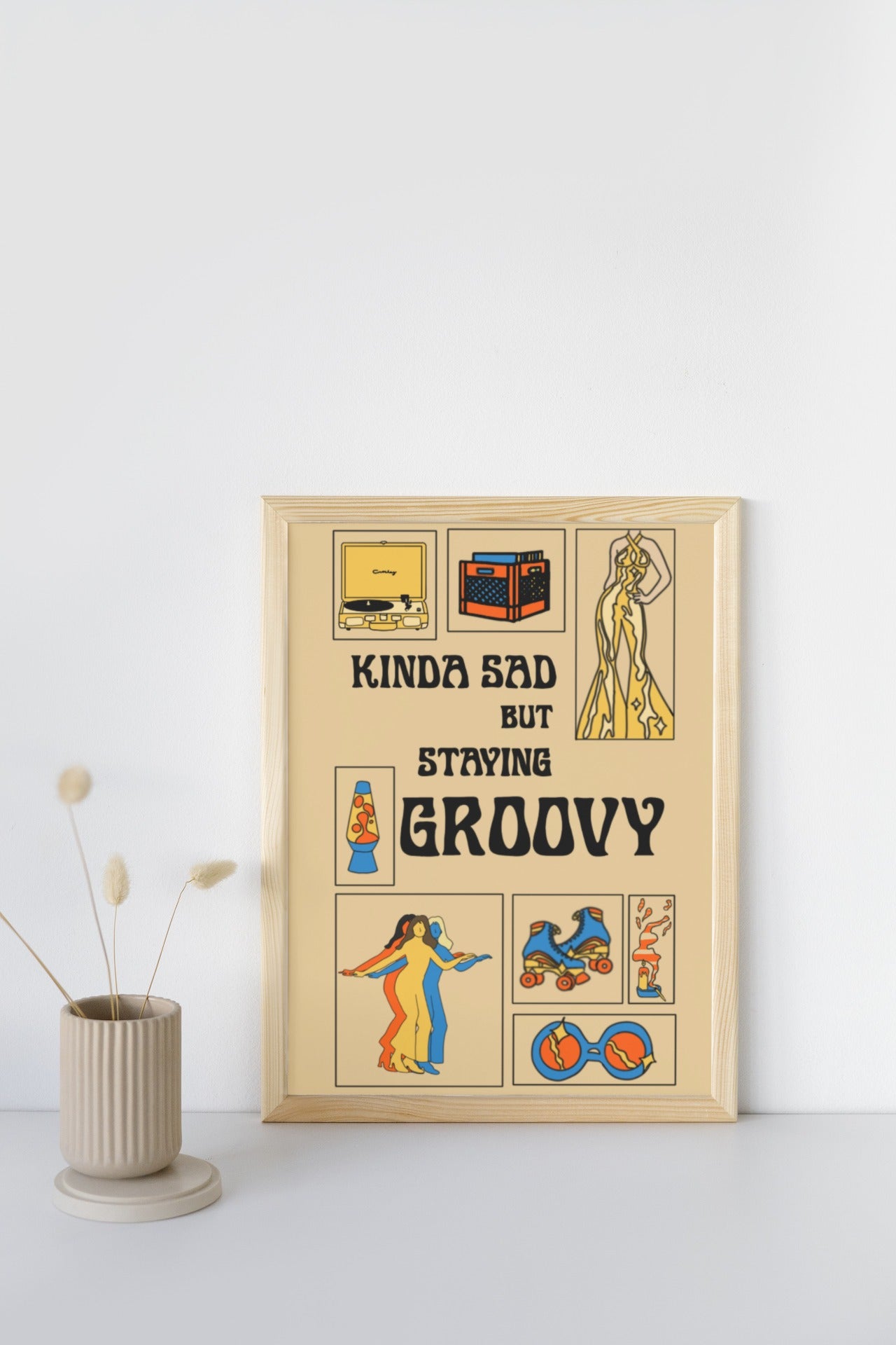 Staying groovy print