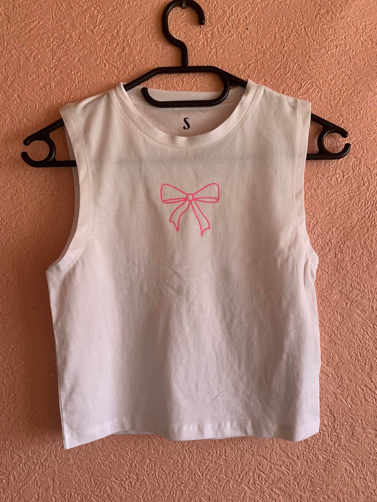 Pink Bow tee