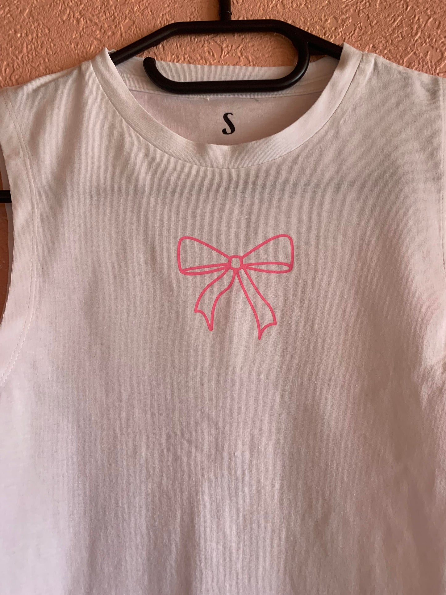 Pink Bow tee