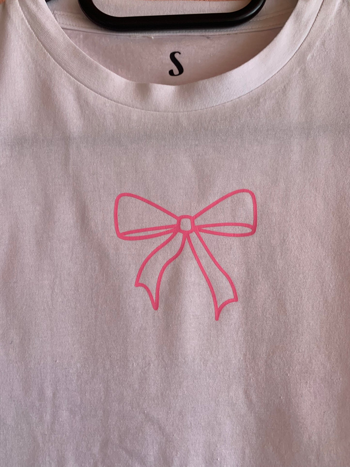 Pink Bow tee