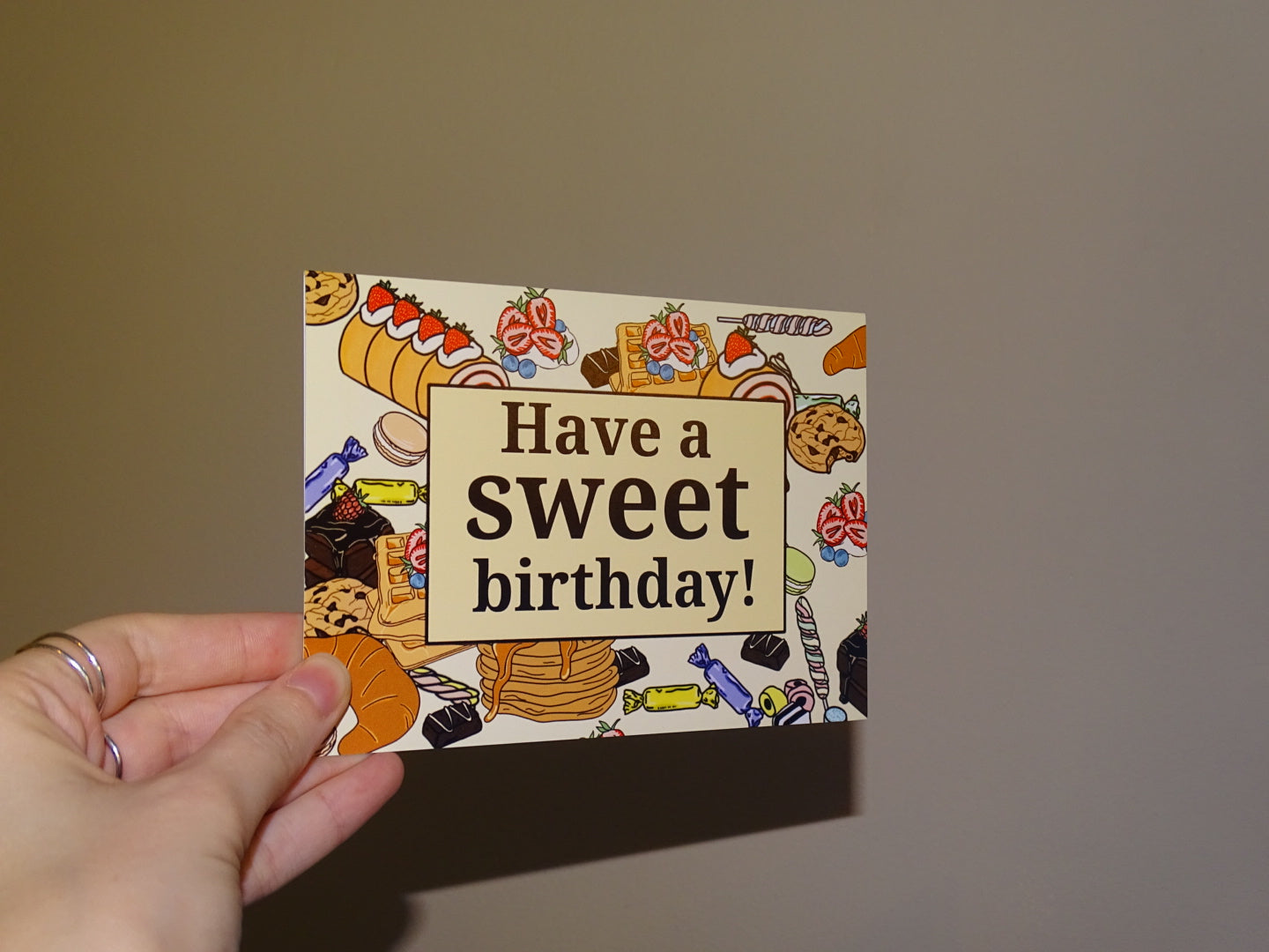 Have a sweet birthday card