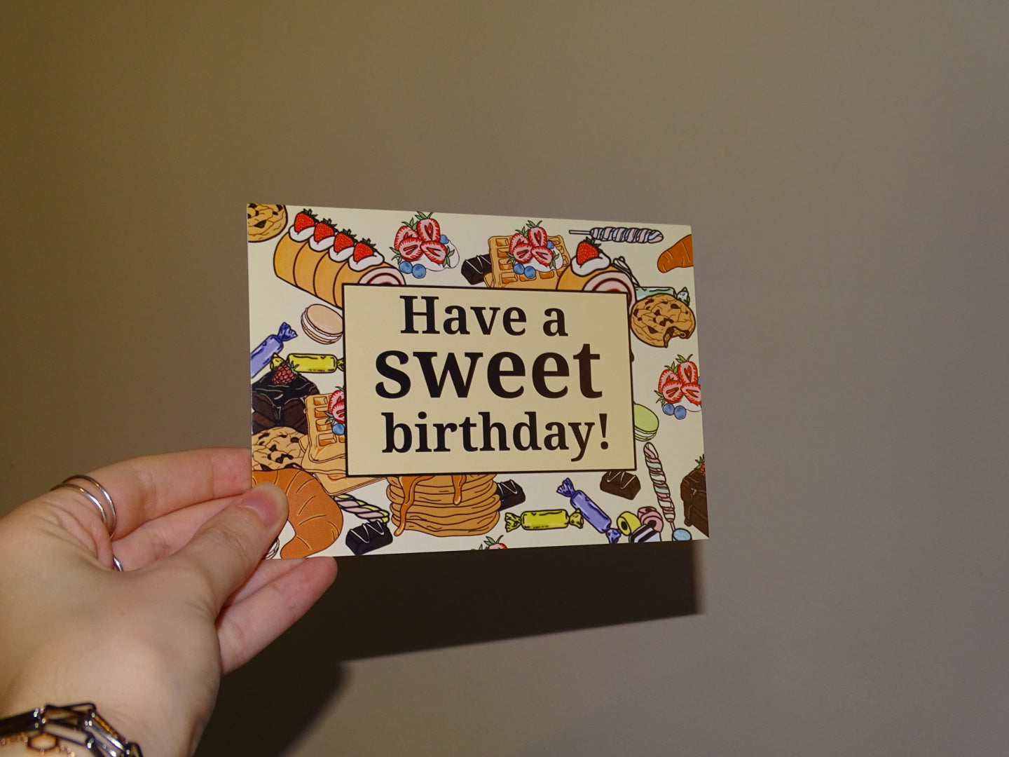 Have a sweet birthday card