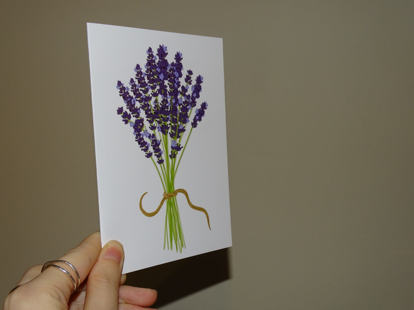 Lavander card