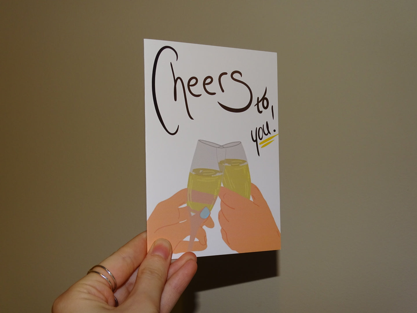 Cheers to you card