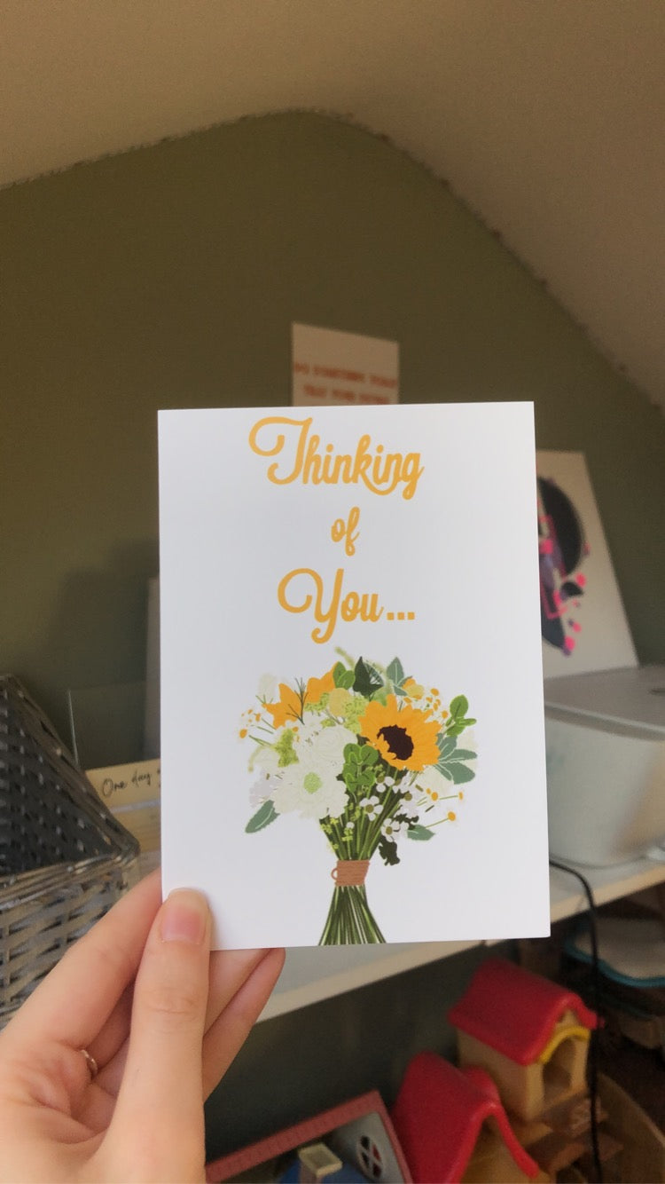 Thinking of you card