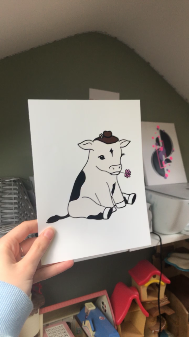 Cow print