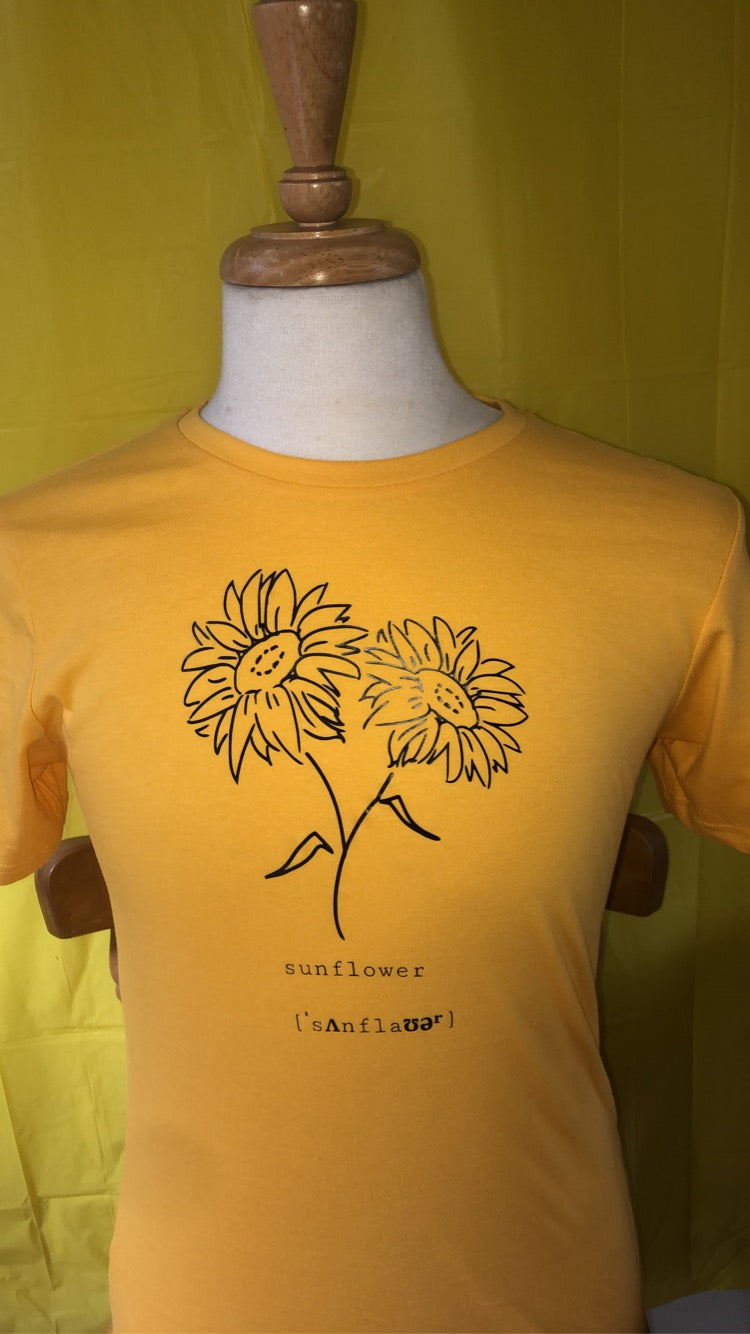 Sunflower tee