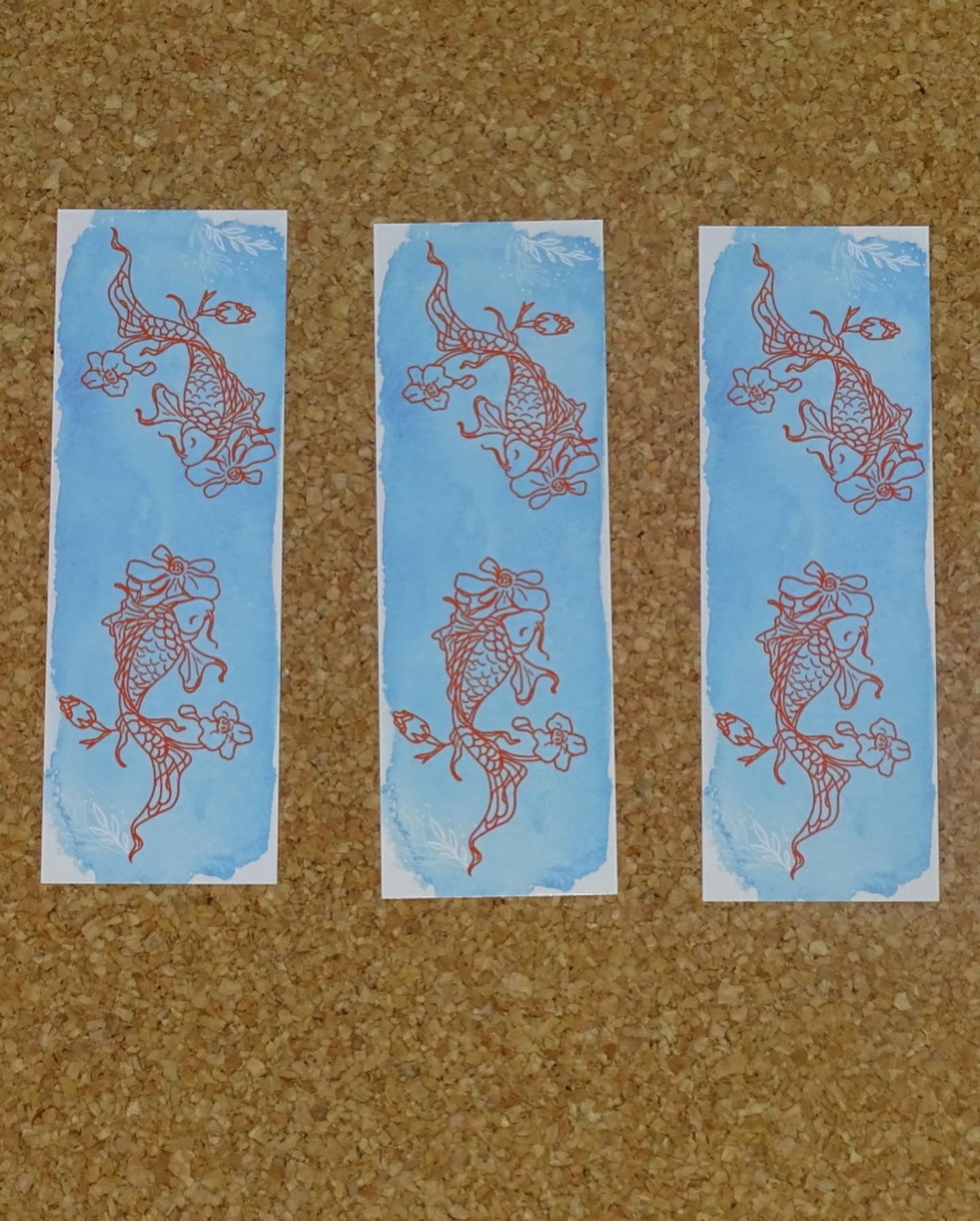 Koi bookmark