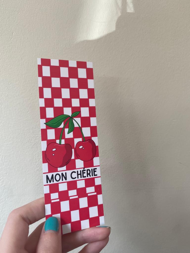 Mon chérie bookmark