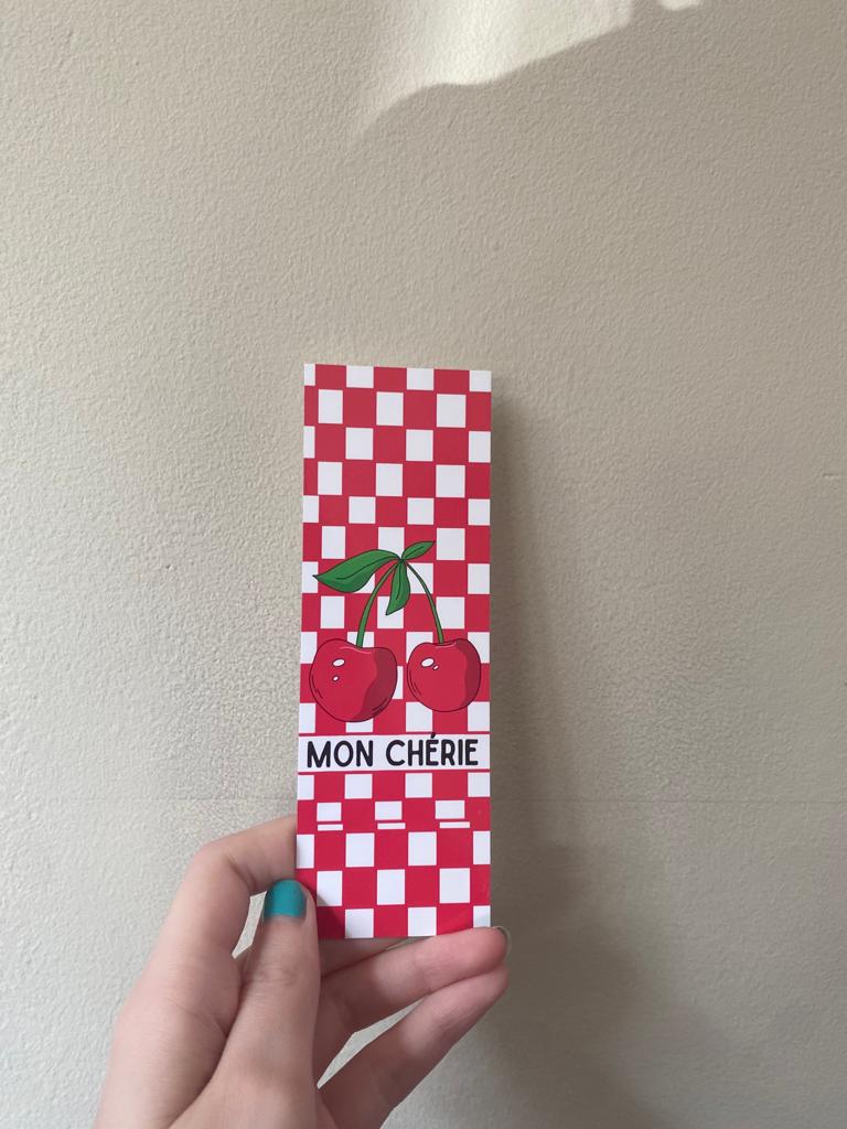 Mon chérie bookmark