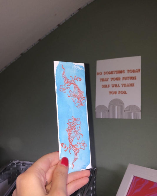 Koi bookmark