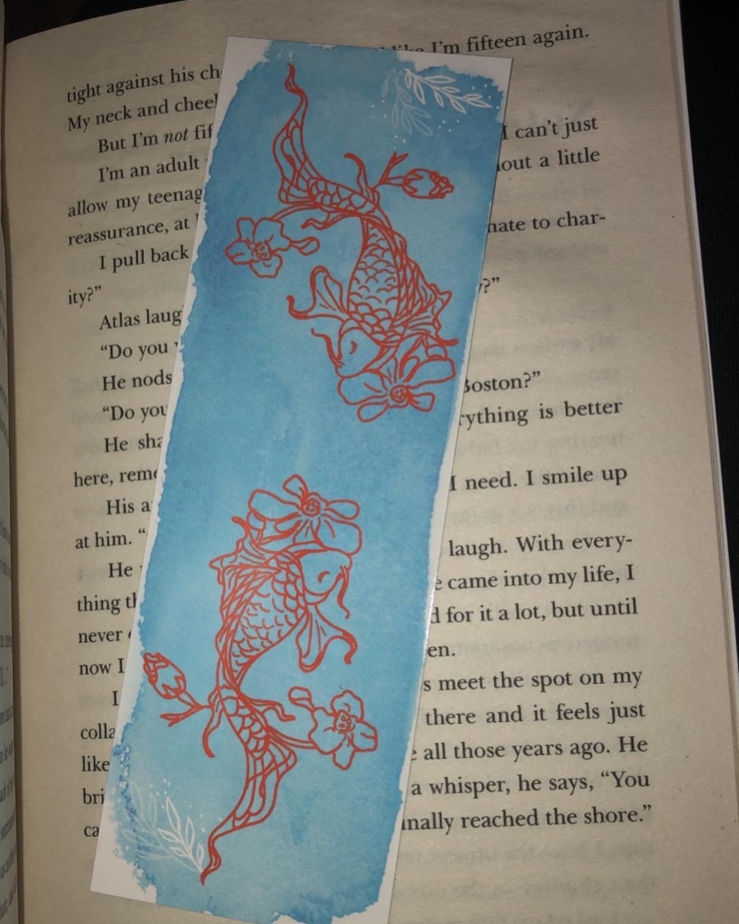 Koi bookmark