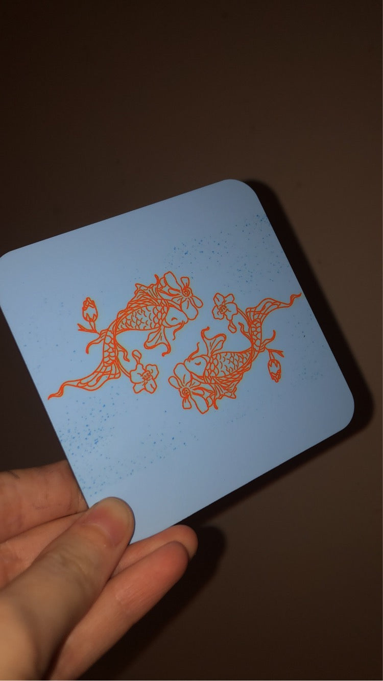 Koi coaster