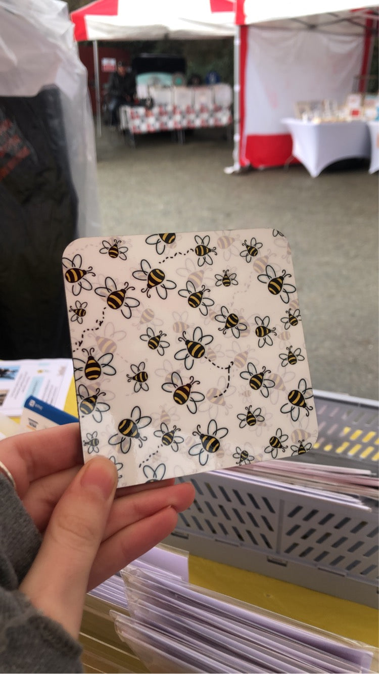 Bee coaster