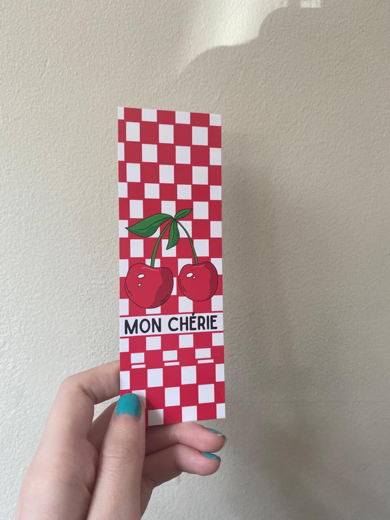 Mon chérie bookmark